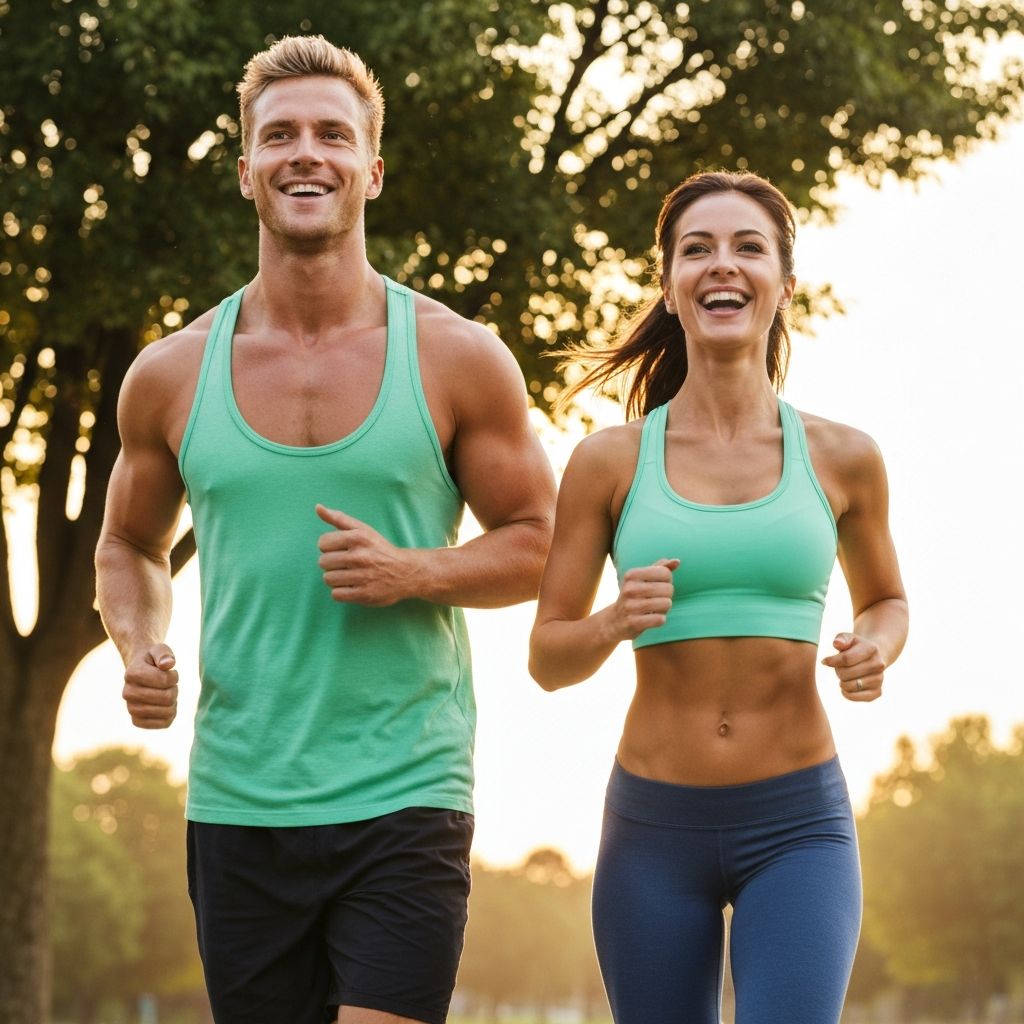 Aktywna kobieta uprawiająca sport